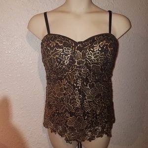 TORRID LACE BUSTIER STYLE  TOP